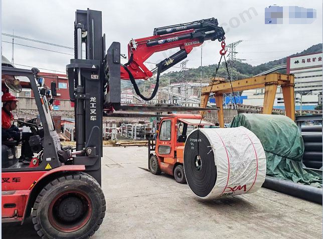 Gaffeltruck Mounted Crane Flying Arm Jib Boom