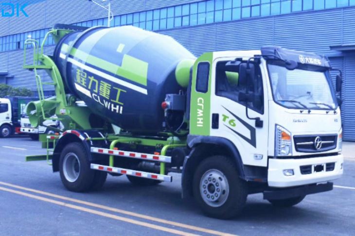 6 Cubic Meter Concrete Mixer Truck