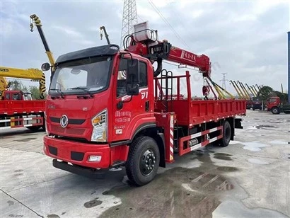 Dongfeng D 1 8 T Crane Truck